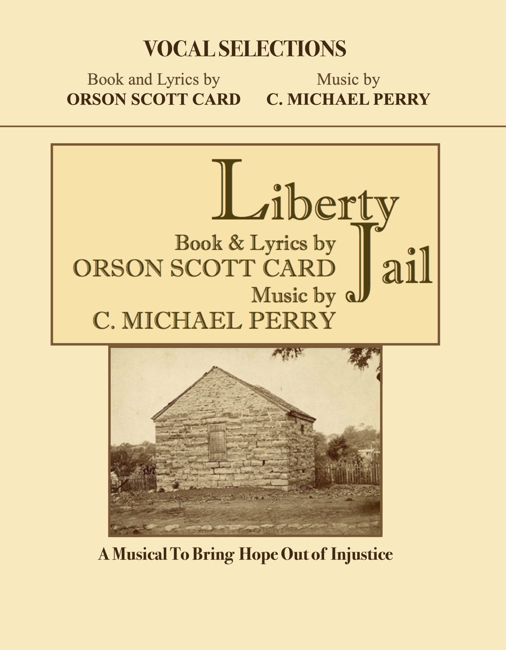 Liberty Jail • VOCAL SELECTIONS MUSIC BOOK